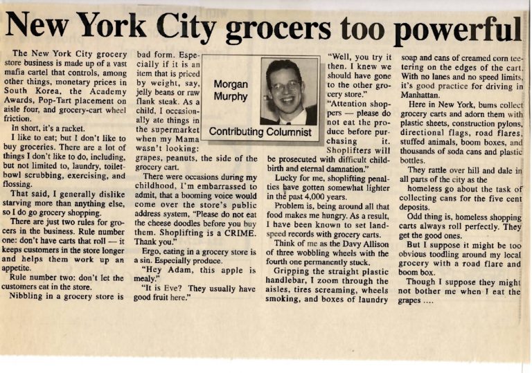 New York City grocers are too powerful