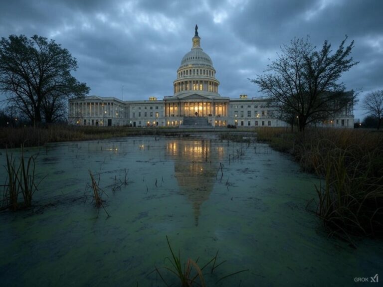 Trump Begins to Drain the DC Swamp